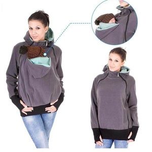 maternity multifunctional kangaroo hoodie
